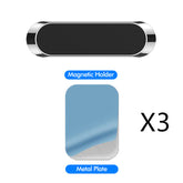F6 Strip Plate Magnetic Car Phone Holder Stand