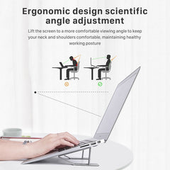 Mini invisible small stand for portable laptop