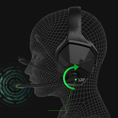 Headworn Gaming Headphones Wired Esports