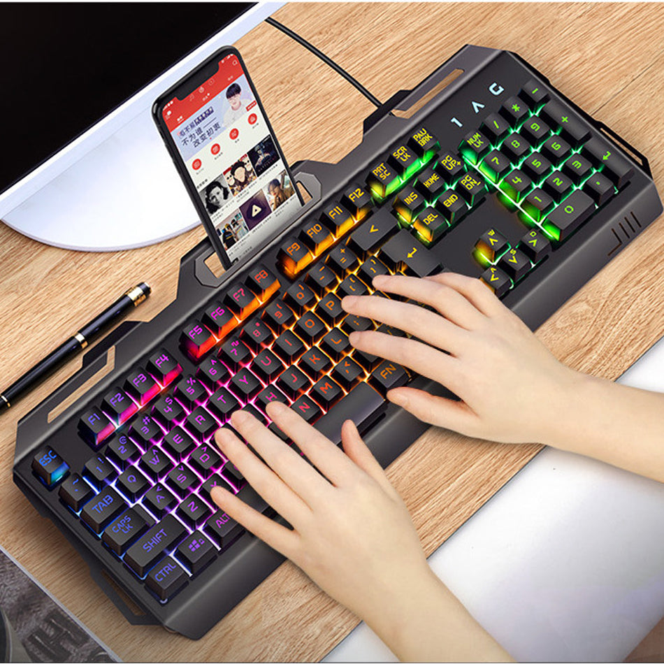 Unleash Your Gaming Potential with the Mechanical Feel Gaming Keyboard