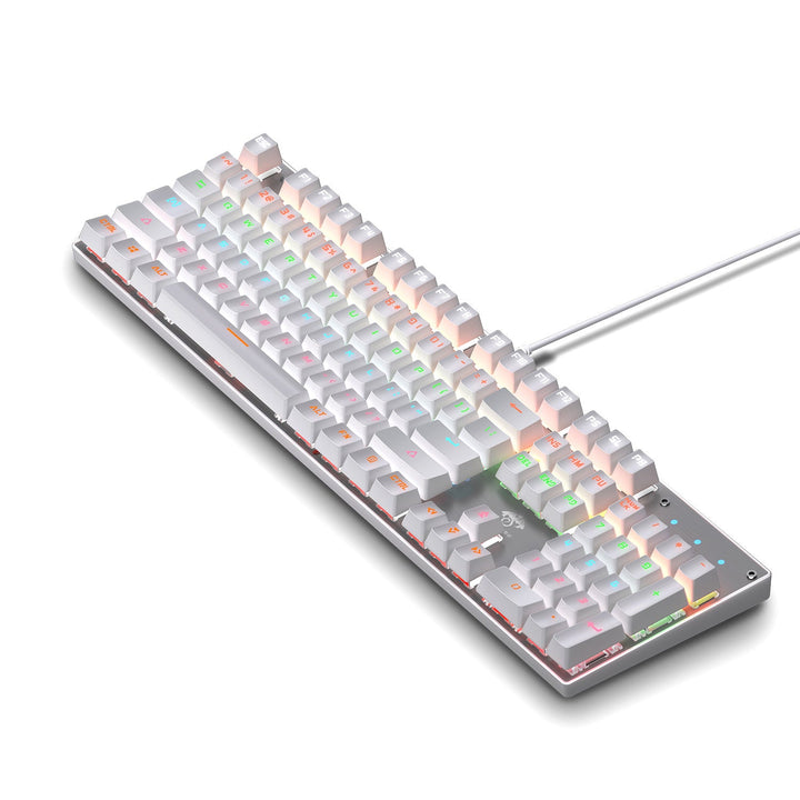 Unlock Your Potential with the Metal Mechanical Keyboard Green Axis
