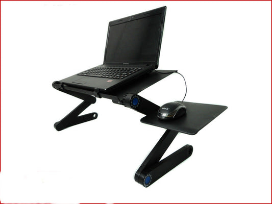 Transform Your Workspace with the Cooling Laptop Desk Stand
