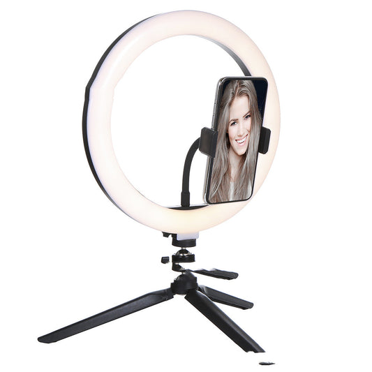 Illuminate Your Creativity with Our Ring Light With Desktop Tripod