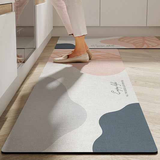 Transform Your Kitchen with the Diatom Ooze Oil-absorbing Kitchen Floor Mat