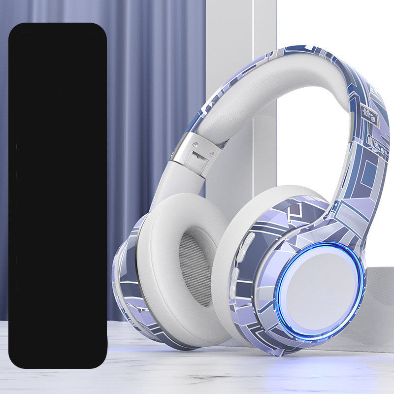 Experience Sound Like Never Before with Bluetooth Headphones 5.2 Pluggable Illumination