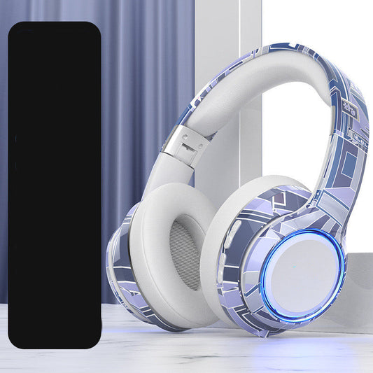 Experience Sound Like Never Before with Bluetooth Headphones 5.2 Pluggable Illumination