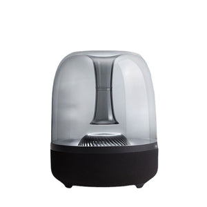 Explore the Blue Glass Desktop MINI Computer Bass Speaker