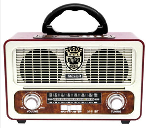 Experience Nostalgia with the Retro Radio Full Band Bluetooth Speaker