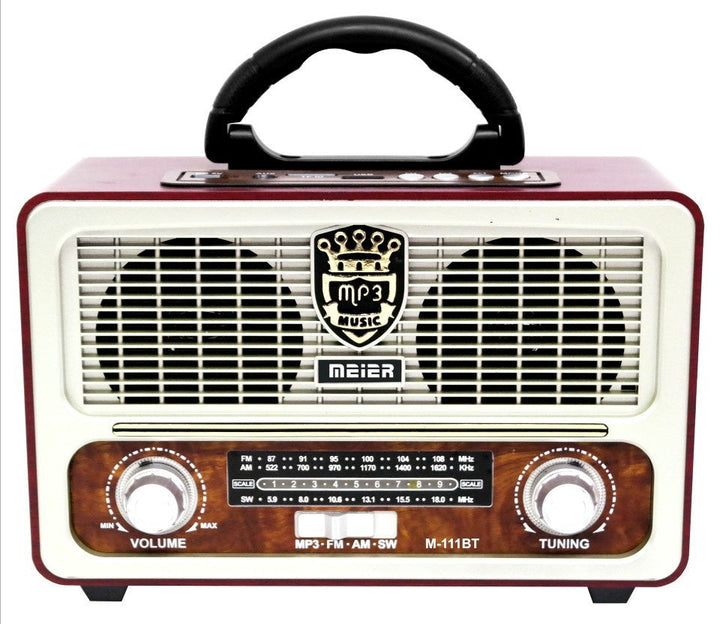 Experience Nostalgia with the Retro Radio Full Band Bluetooth Speaker