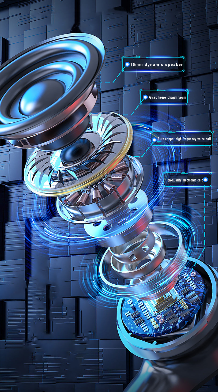 Bluetooth Wireless Earbuds Charge Box