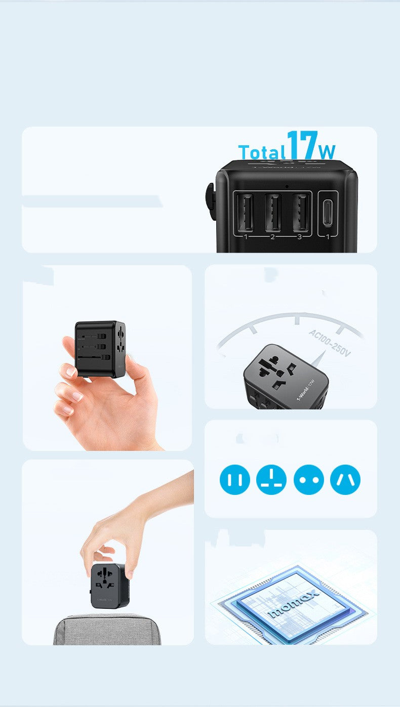 Universal Adapter Global Socket Charger