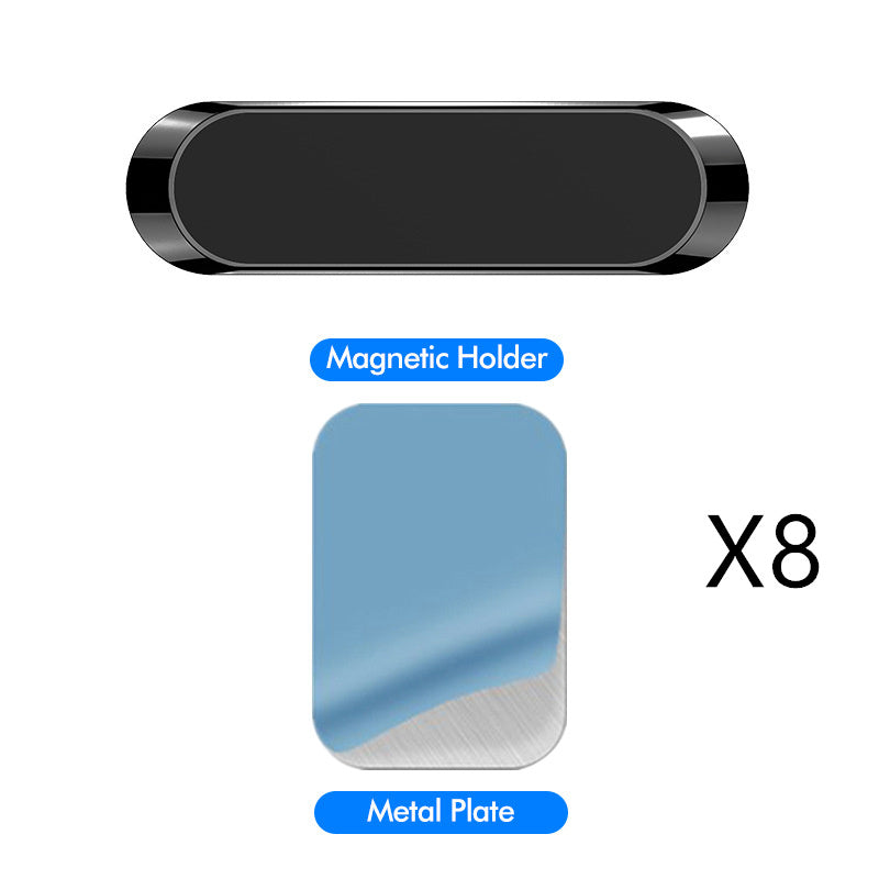 F6 Strip Plate Magnetic Car Phone Holder Stand