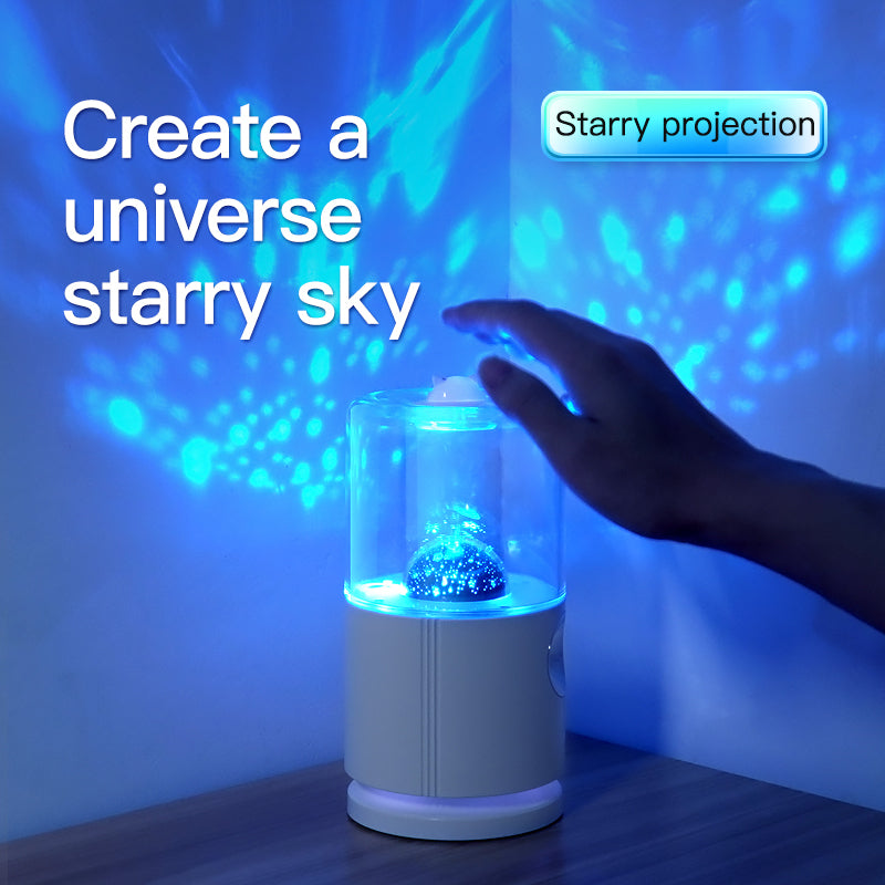 Small Smart Rotary Projection Humidifier