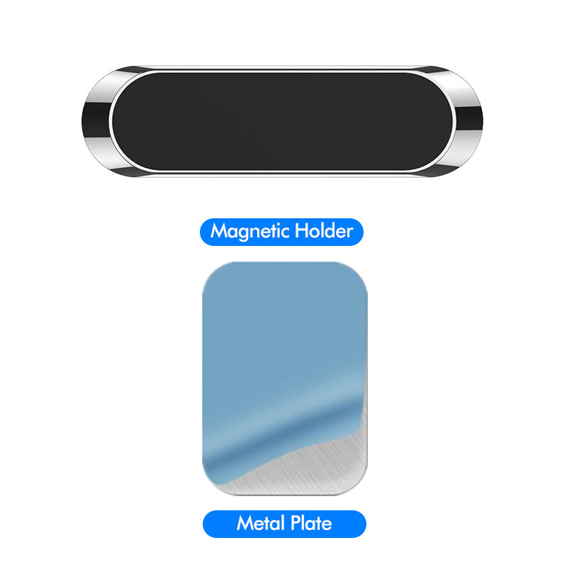 F6 Strip Plate Magnetic Car Phone Holder Stand