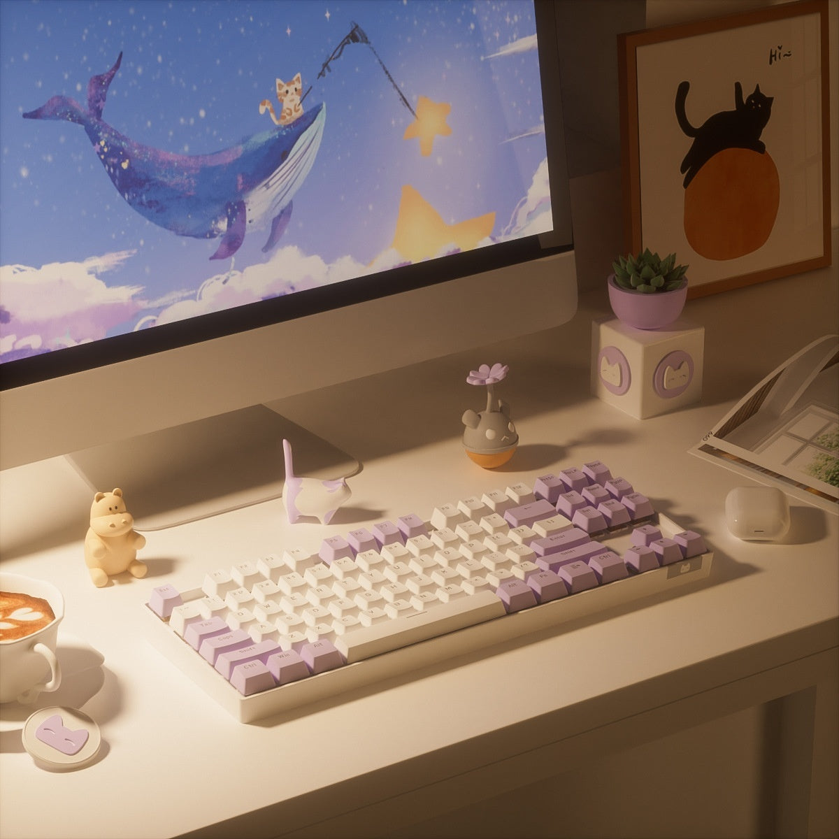 Wireless Bluetooth Mechanical Keyboard