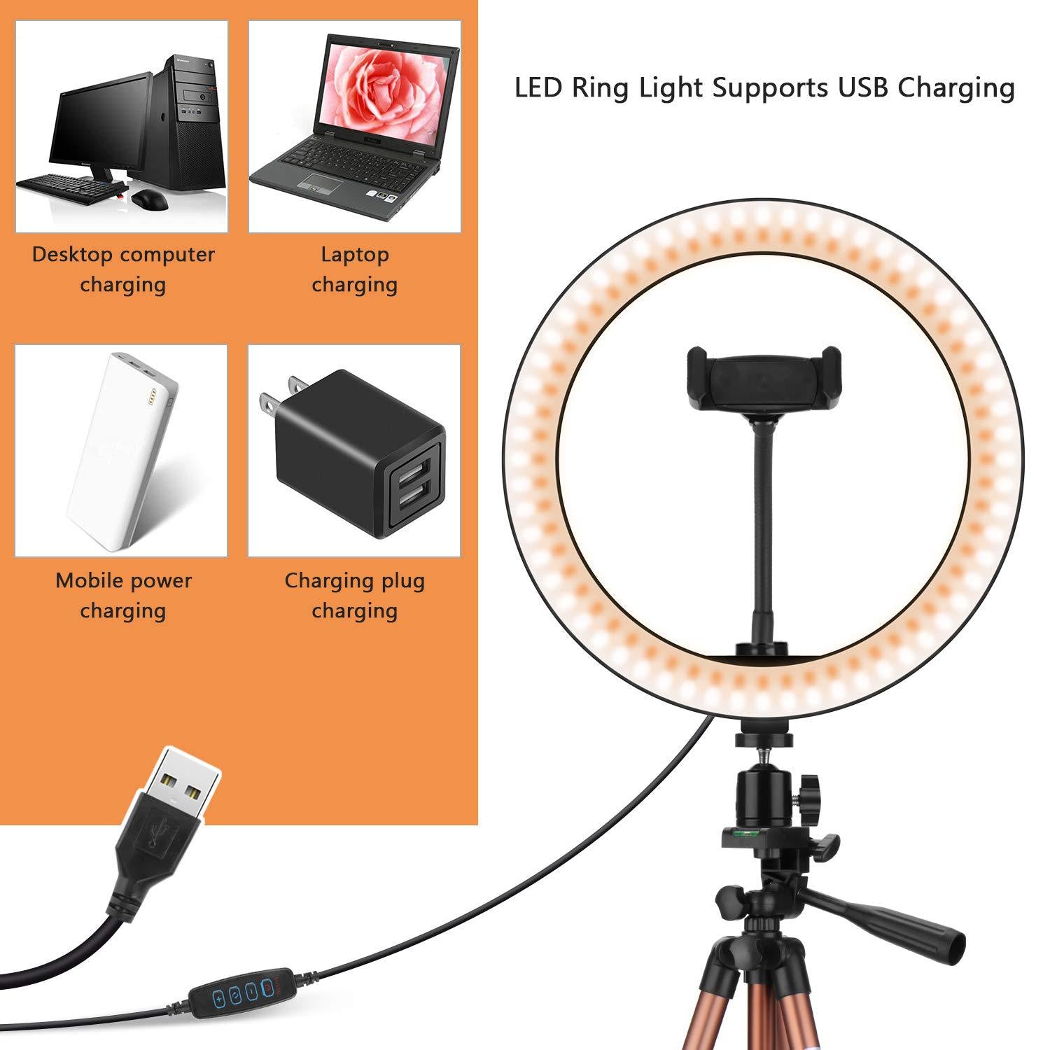 Compatible with Apple, Fill ring light tripod