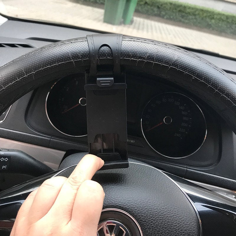 Car Steering Wheel Phone Clip Mount