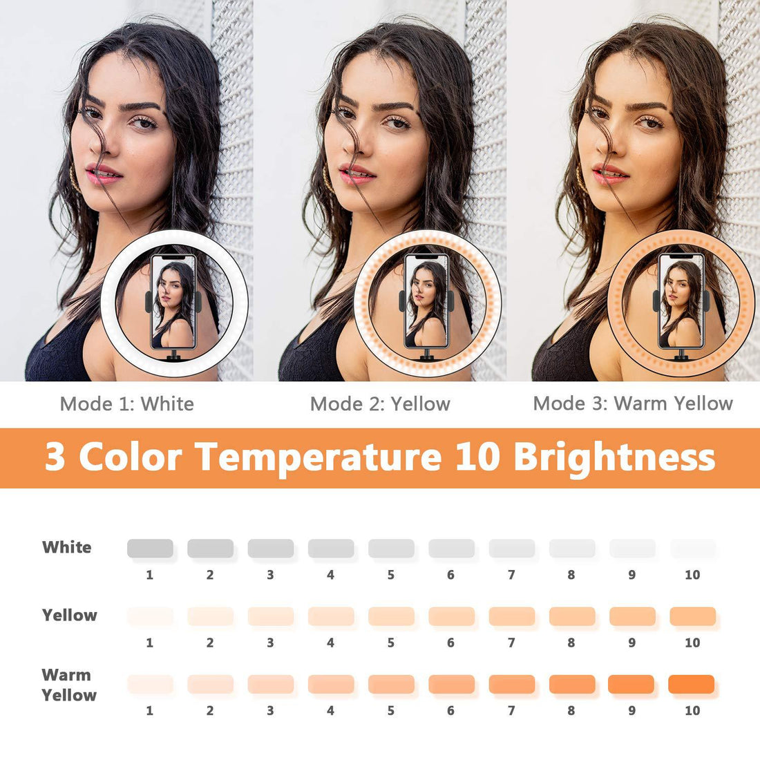 Compatible with Apple, Fill ring light tripod