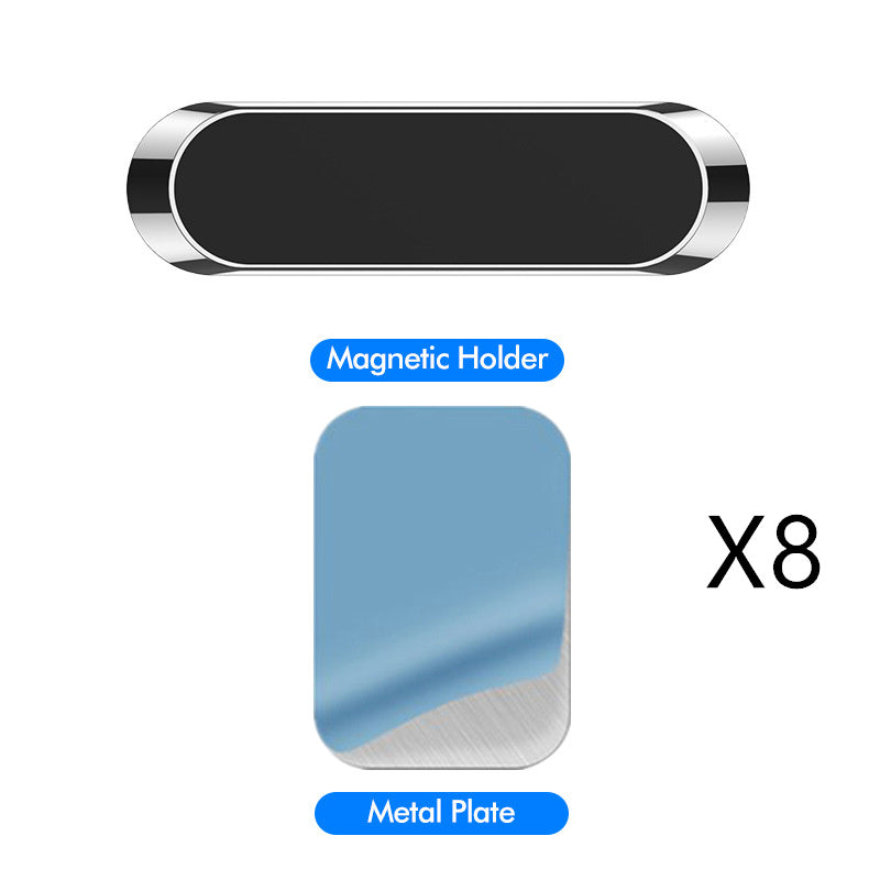 F6 Strip Plate Magnetic Car Phone Holder Stand