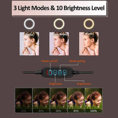 LED Selfie Photography Ring Light