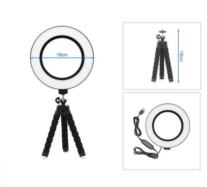 6 Inch Live Ring Light