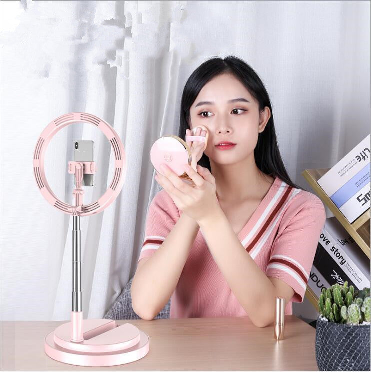 Dimmable Light Selfie LED 10 inch  Ring Light With Tripod