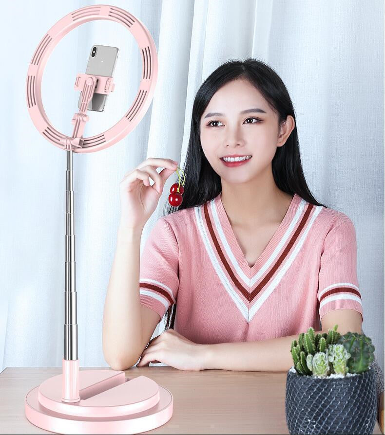 Dimmable Light Selfie LED 10 inch  Ring Light With Tripod
