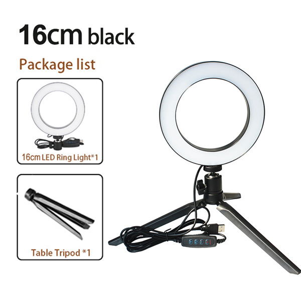 Compatible with Apple, Tripod Set Ring Light