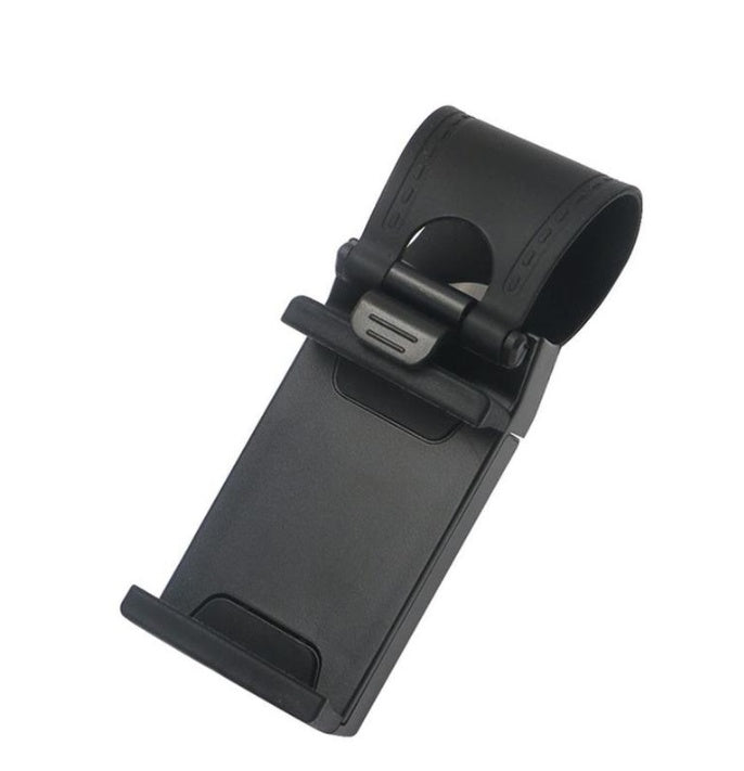 Car Steering Wheel Phone Clip Mount