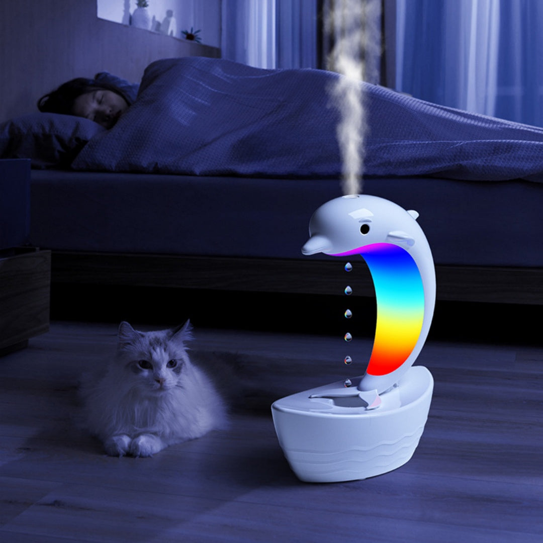Anti-gravity Fine Sprays Bluetooth Speaker Smart Humidifier