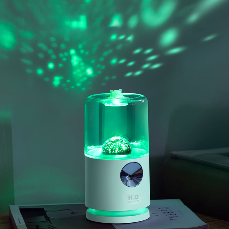Small Smart Rotary Projection Humidifier
