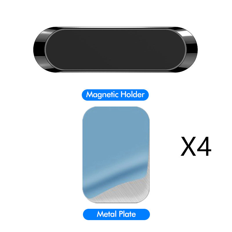 F6 Strip Plate Magnetic Car Phone Holder Stand