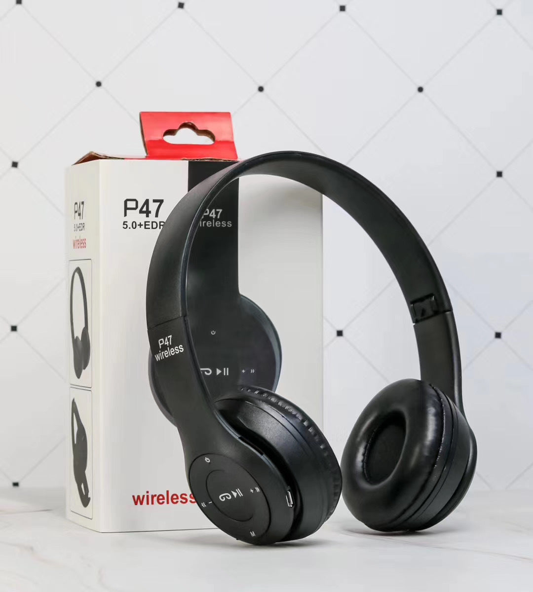 Wireless Foldable Stereo Bass Bluetooth Headphones