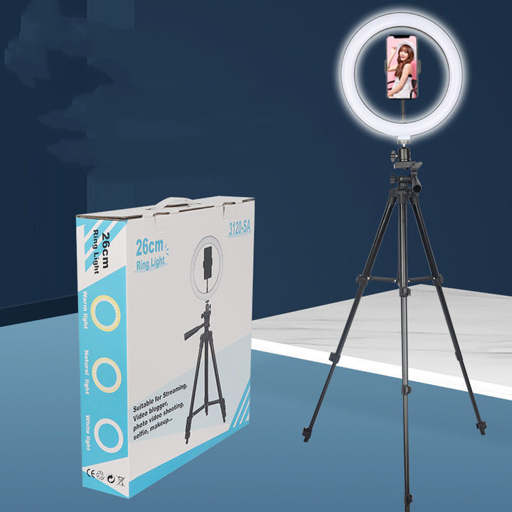 Mobile Phone Fill Light Tripod LED Ring Light