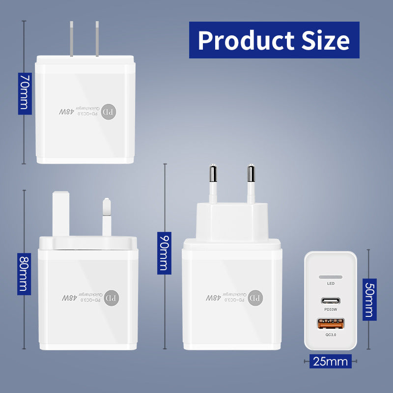 PD48W Fast Mobile Phone Charger
