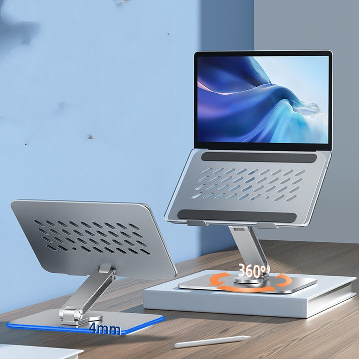 Laptop Stand Desktop Rotates 360 Degrees Higher