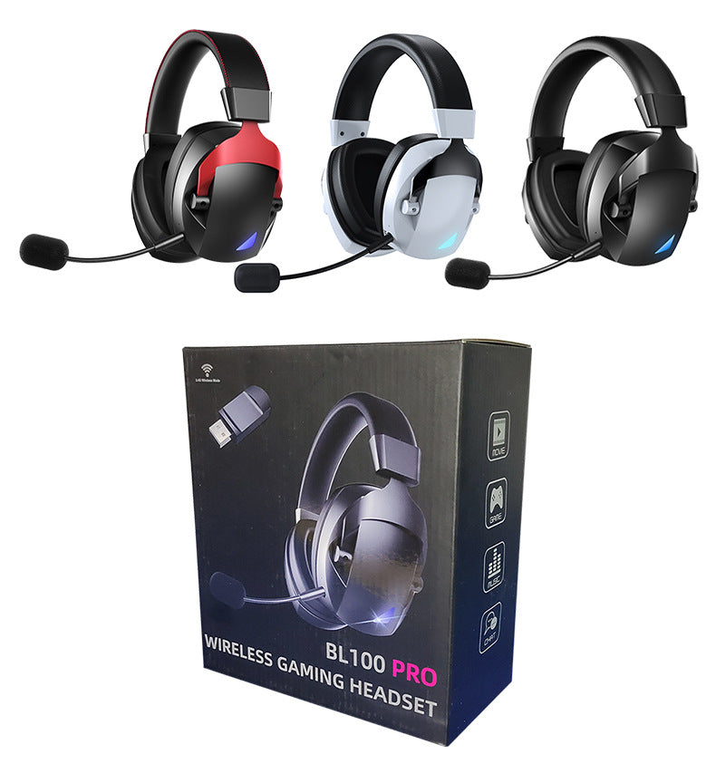 Over-Ear Bluetooth Headphones With Wireless Microphone