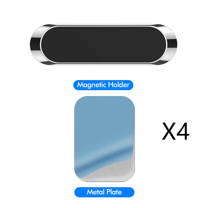 F6 Strip Plate Magnetic Car Phone Holder Stand