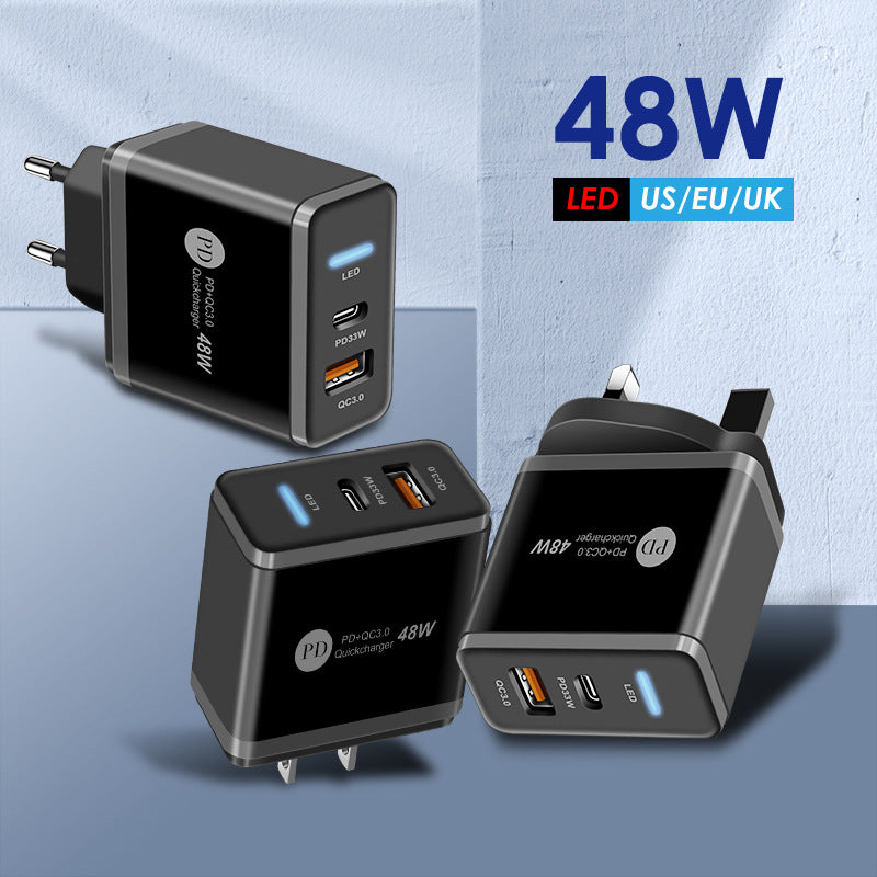 PD48W Fast Mobile Phone Charger