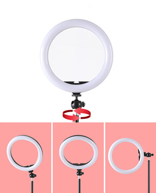 Selfie beautifying ring light