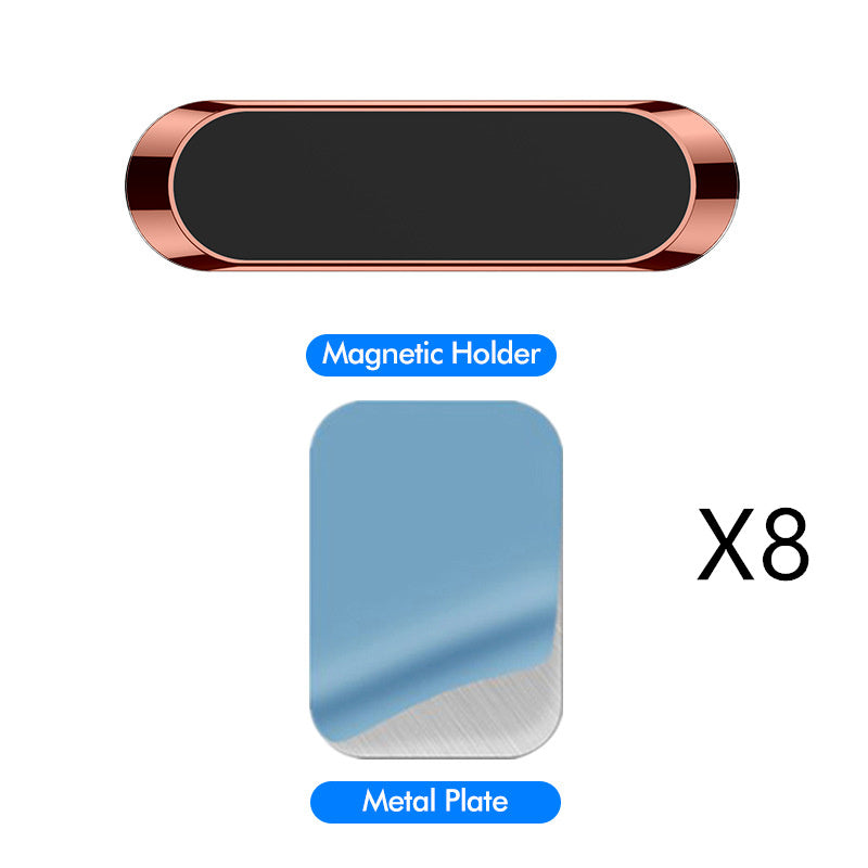 F6 Strip Plate Magnetic Car Phone Holder Stand