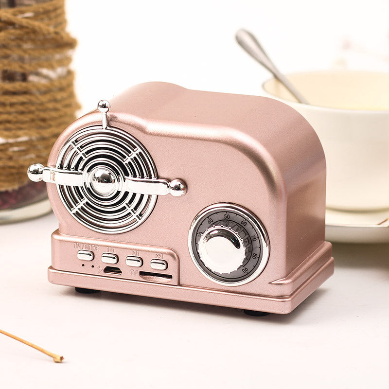 Retro Bluetooth New Mini Wireless Smart Speaker
