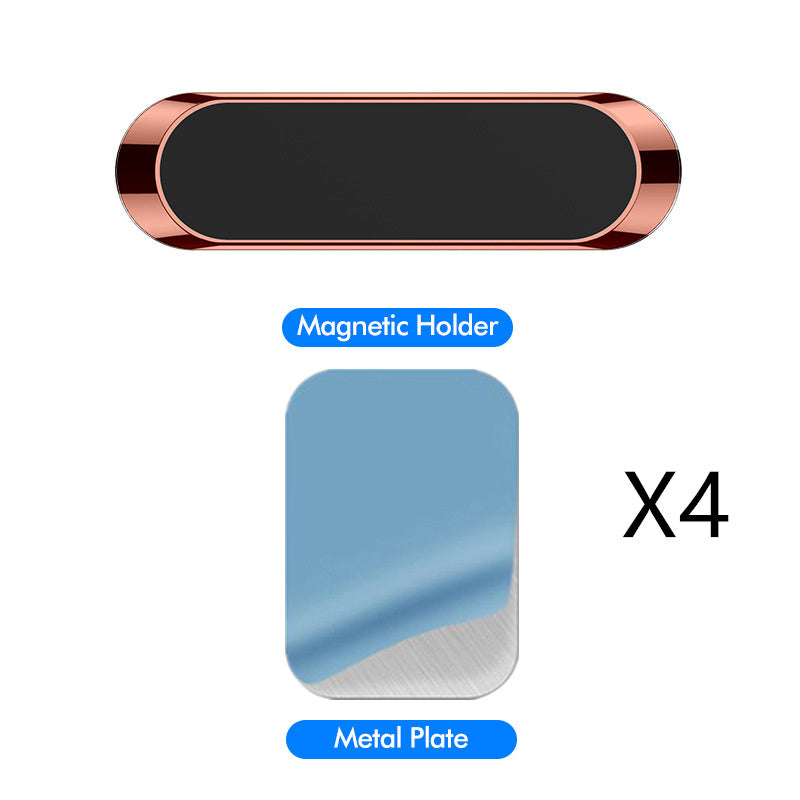 F6 Strip Plate Magnetic Car Phone Holder Stand