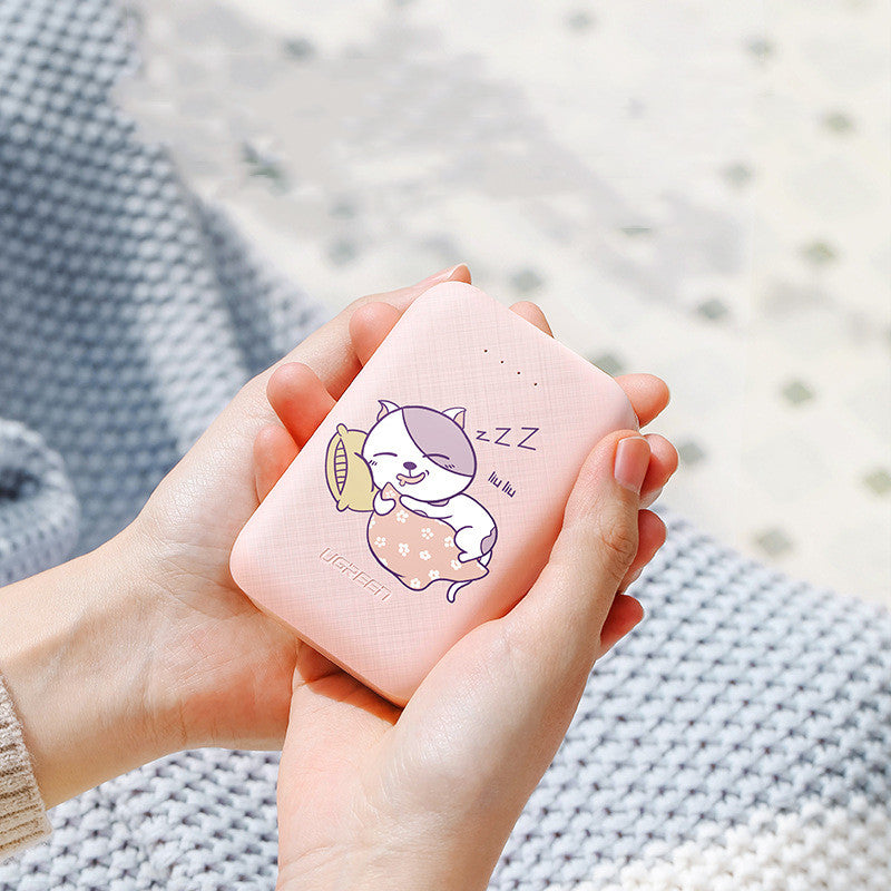 Green 10000mAh Type-C Micro USB Power Bank