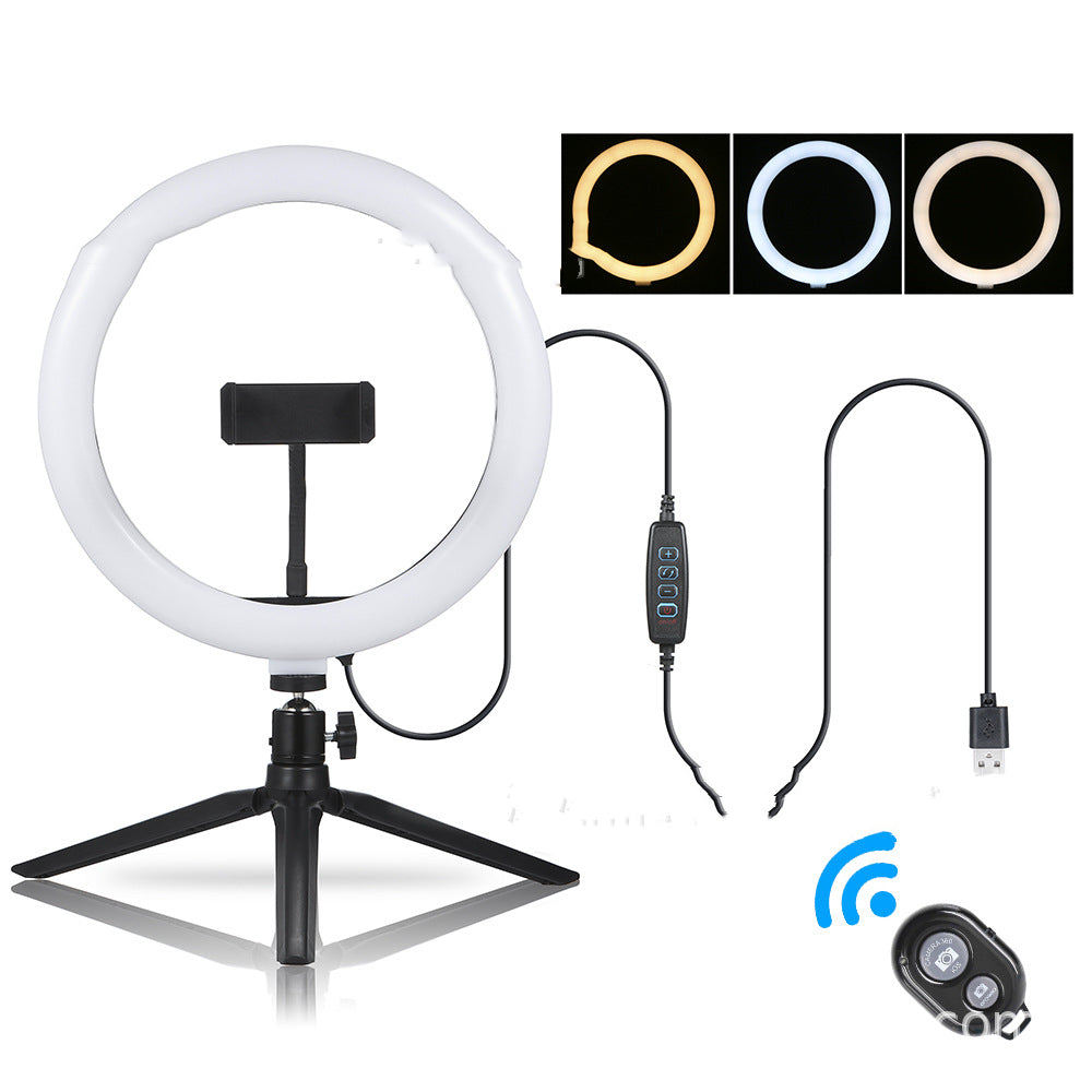 Ring Light With Desktop Tripod