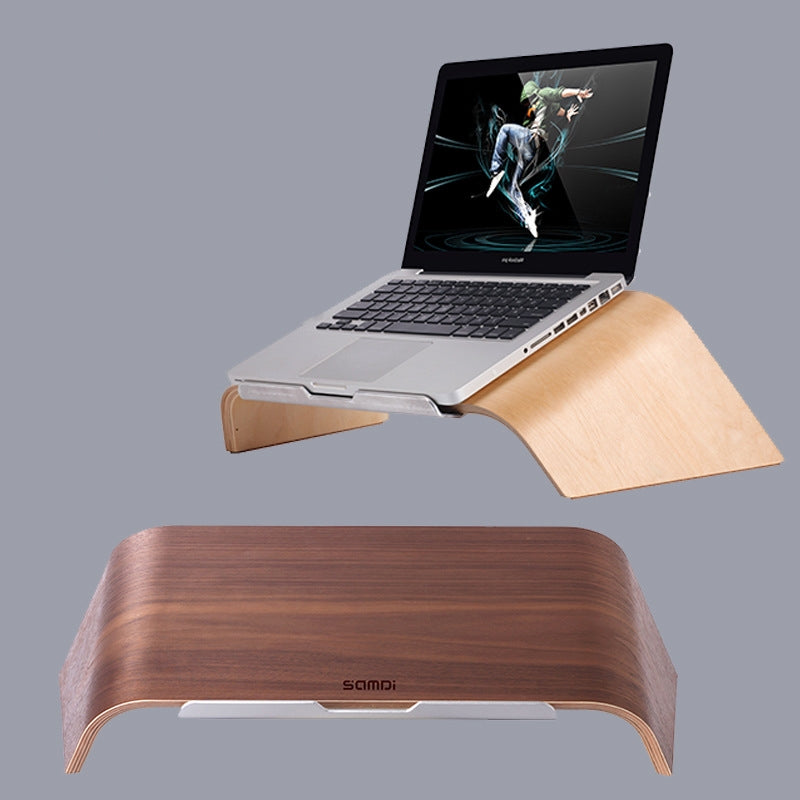 Wooden Laptop Tilt Macbook Stand