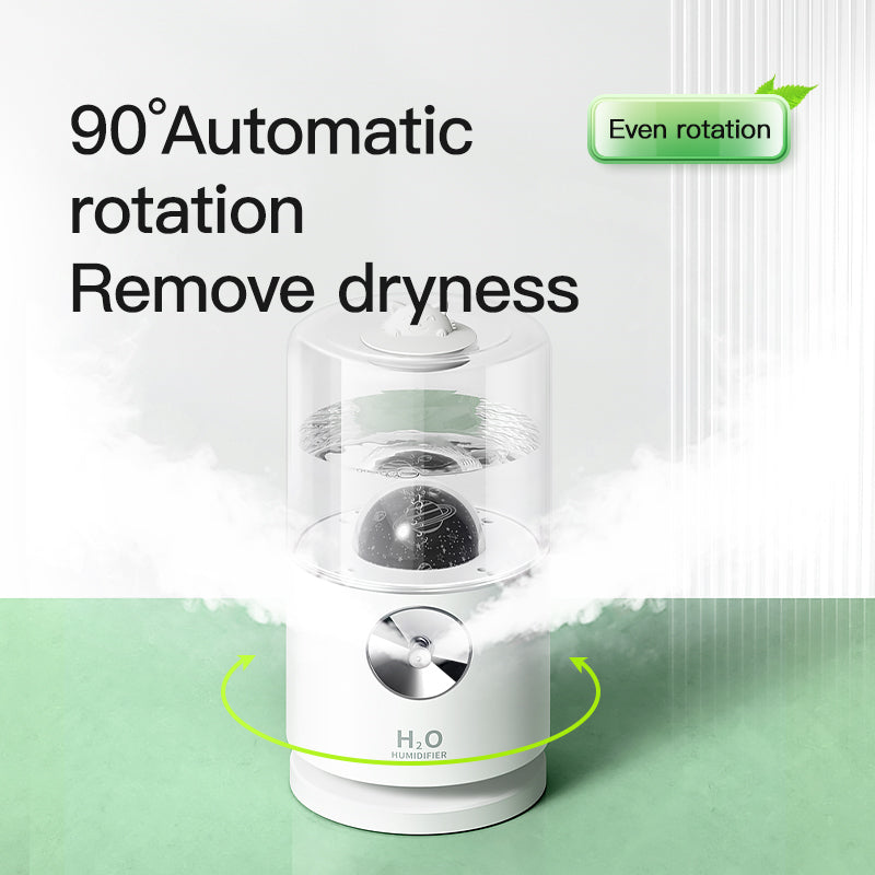 Small Smart Rotary Projection Humidifier