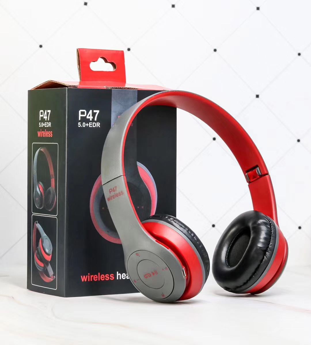 Wireless Foldable Stereo Bass Bluetooth Headphones