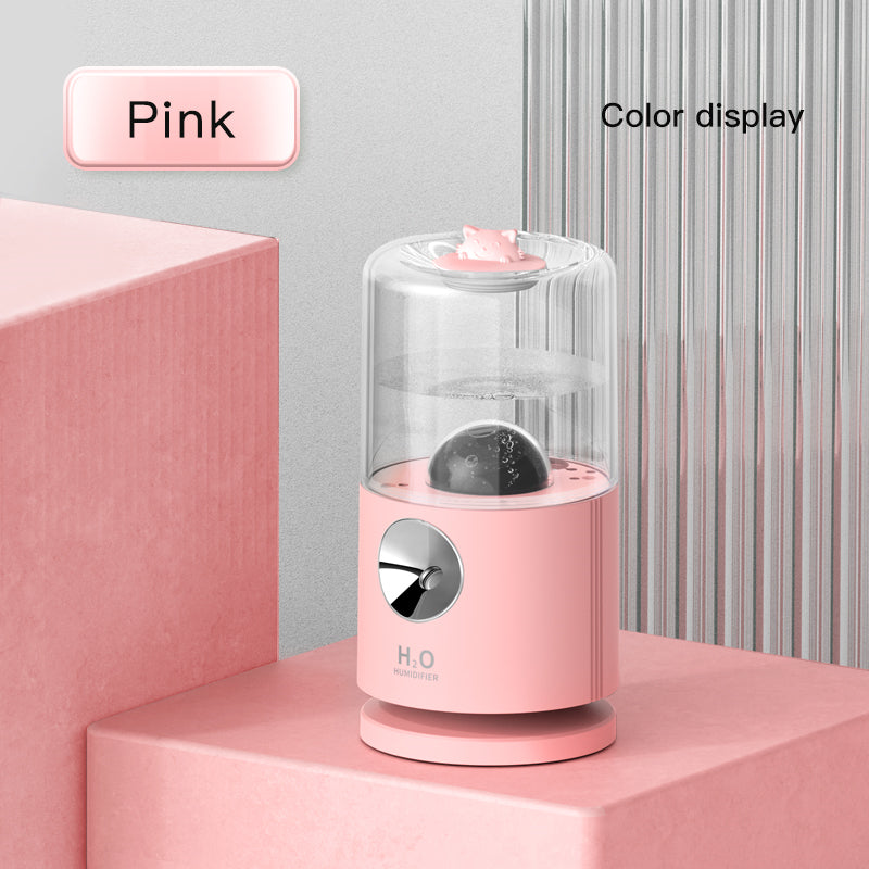 Small Smart Rotary Projection Humidifier