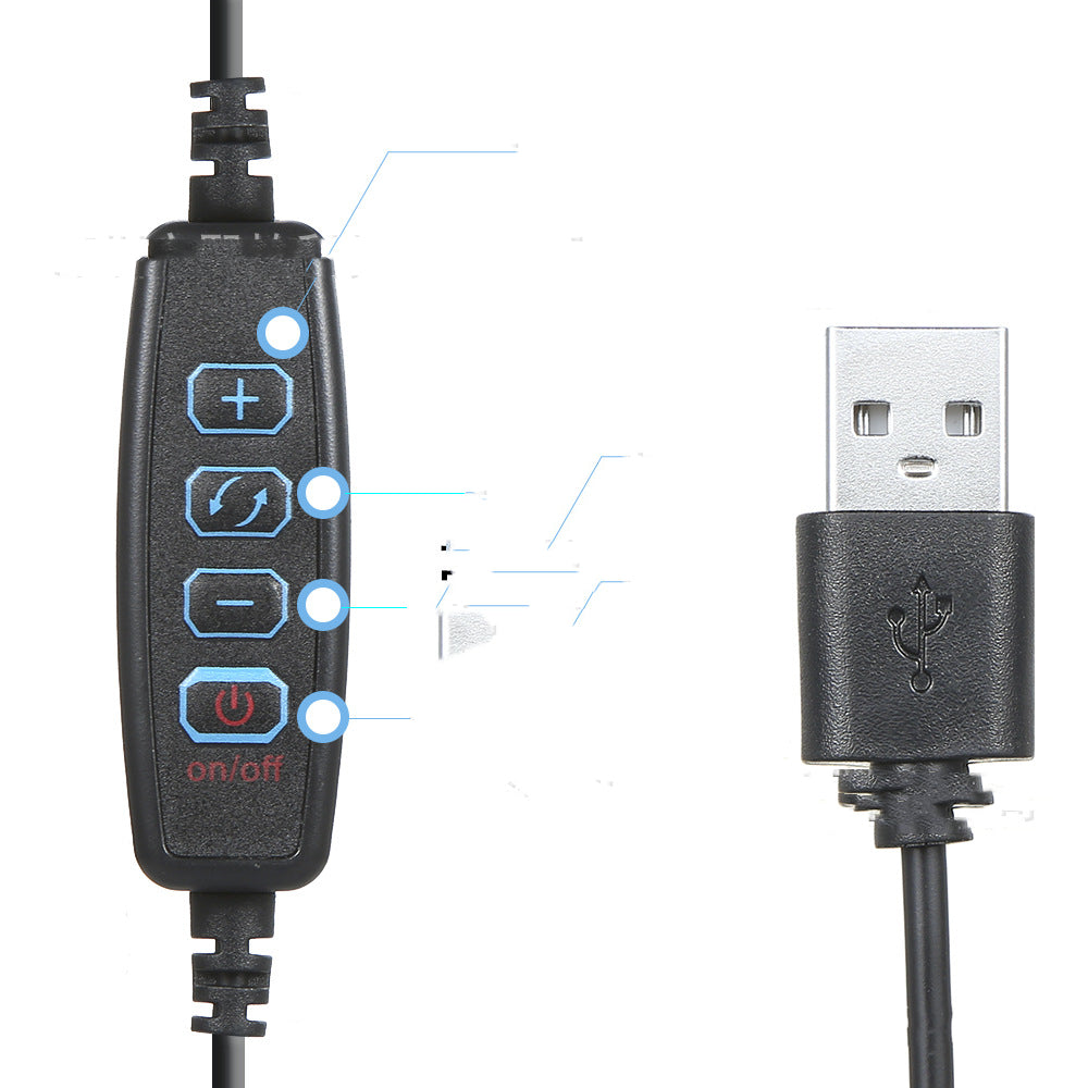 Ring Light With Desktop Tripod